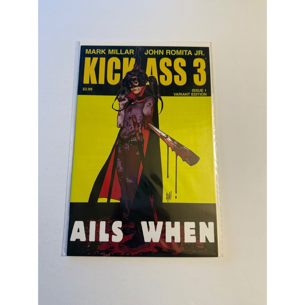 Kick-Ass 3 #1 2013 Variant Edition Adam Hughes Cover Mark Millar John Romita Jr.